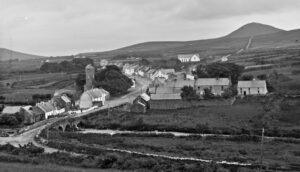 Annascaul village in an image taken after the turn of the last century