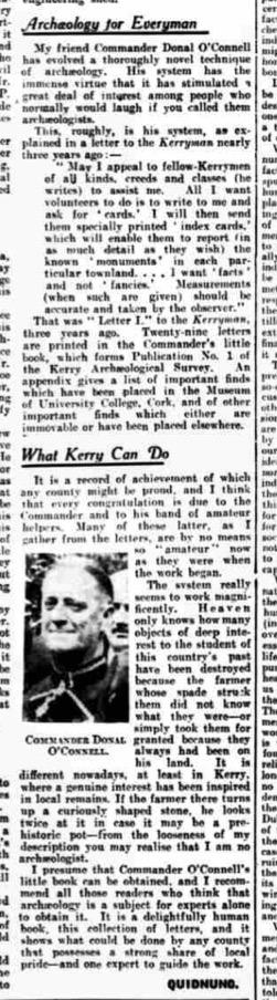 Kerry Archaeologist's link to Tom Crean