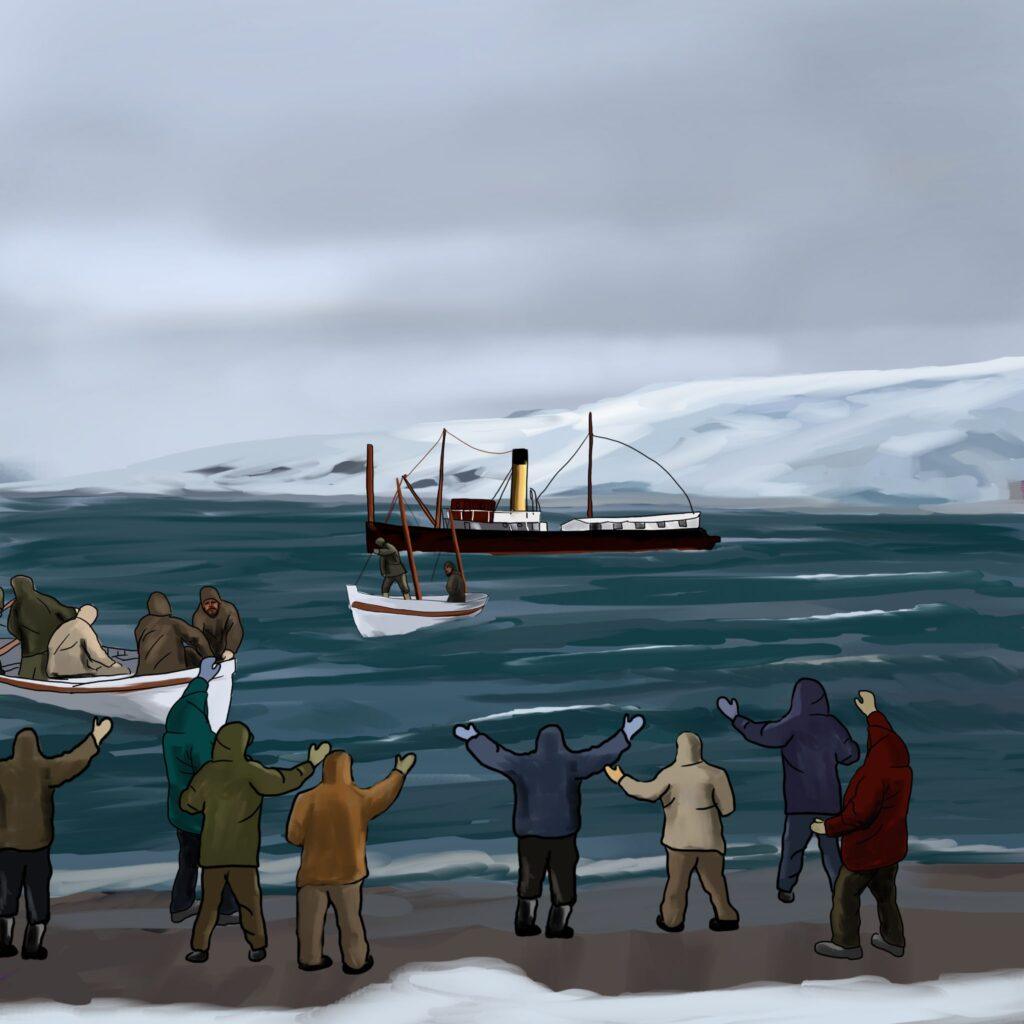 The Shackleton Elephant Island Rescue and Tom Crean's major role in it.