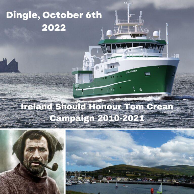 RV Tom Crean launch ceremony, Dingle