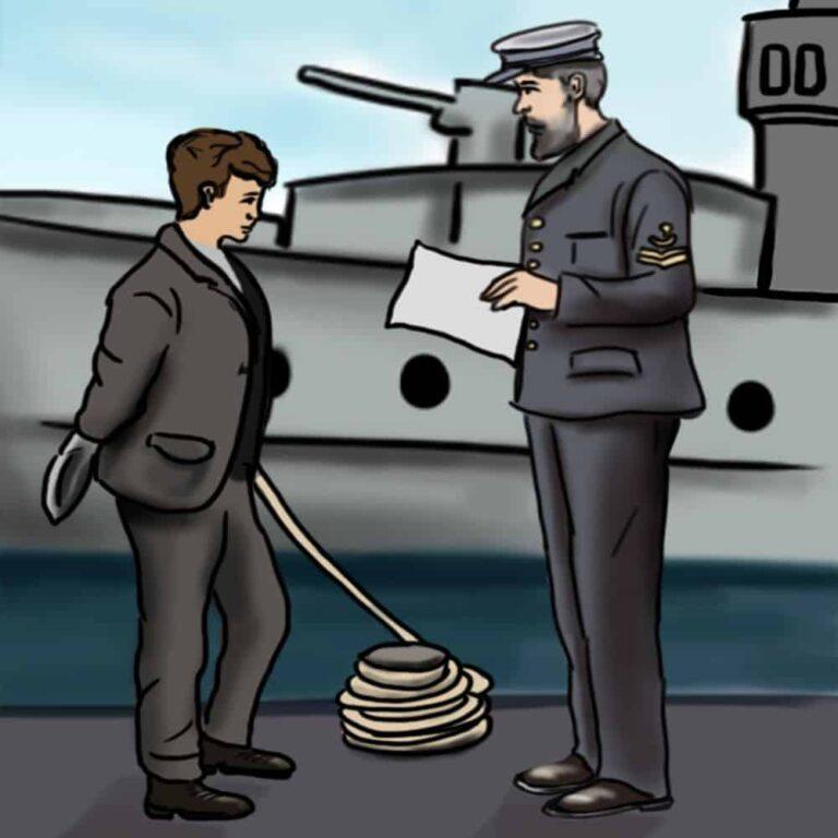 Why did Tom Crean join the British Navy?
