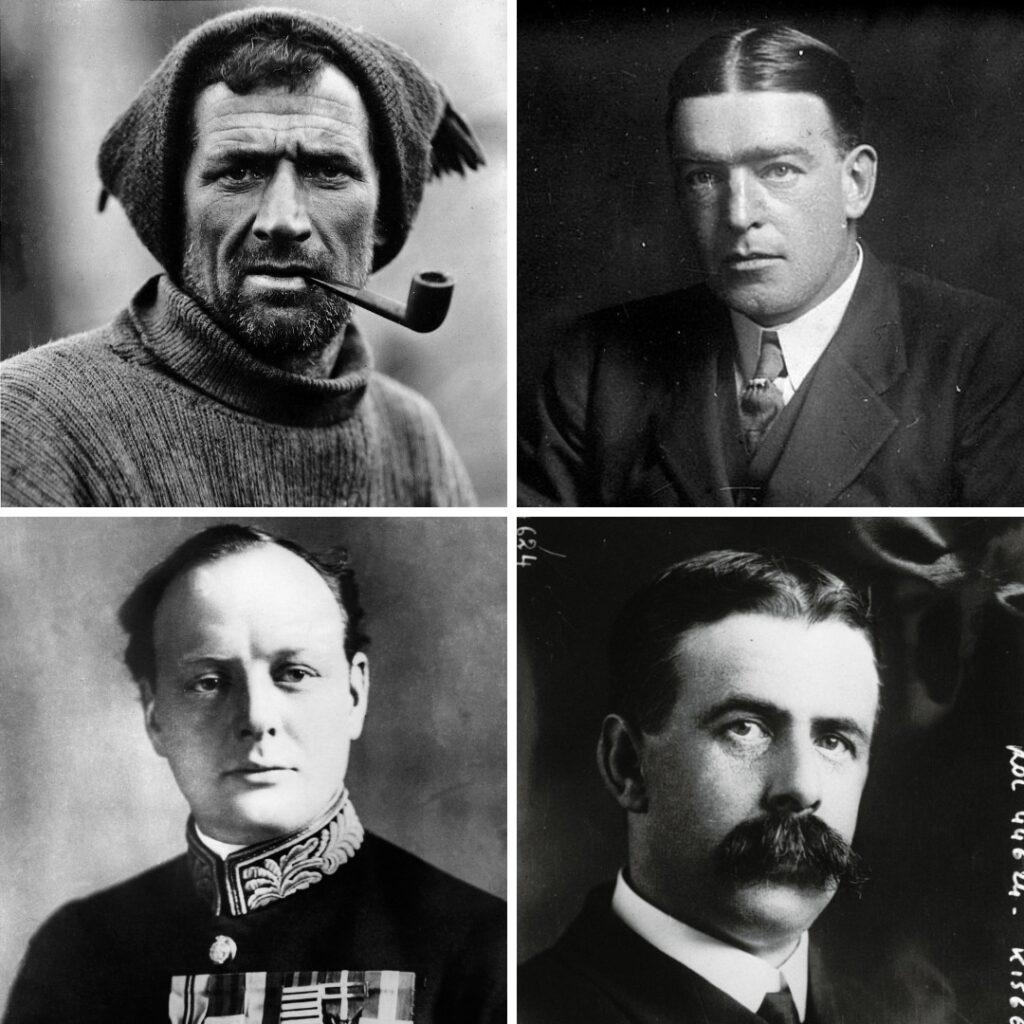 1914 - An extraordinary year for Tom Crean - Stackhouse - Shackleton - Churchill - Lusitania