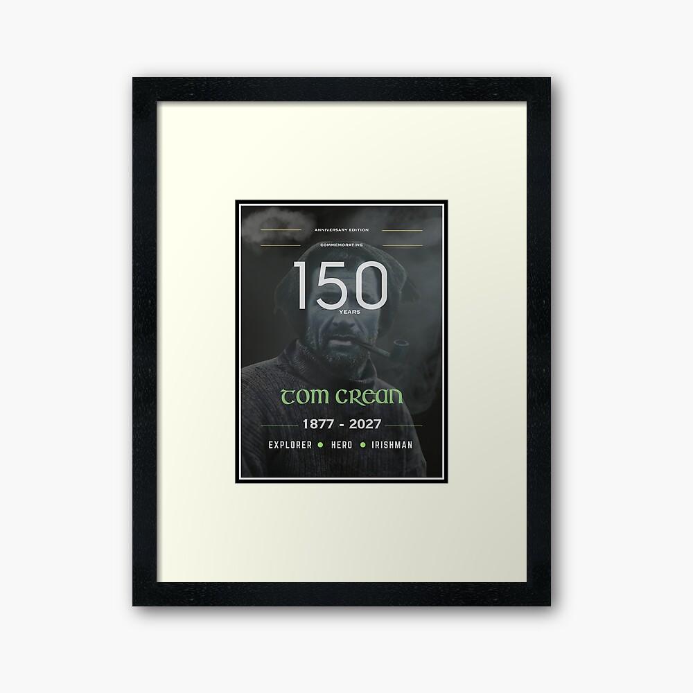 Tom Crean 150th Anniversary Framed Art Print
