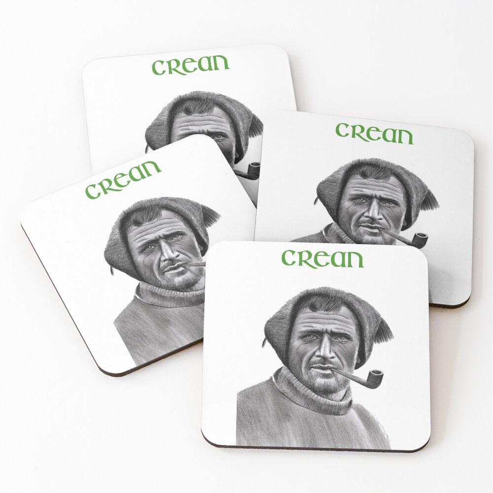 Tom Crean Coasters Set of 4